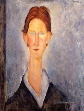 Amedeo Modigliani Werke - junger Mann Student 1919 Amedeo Modigliani